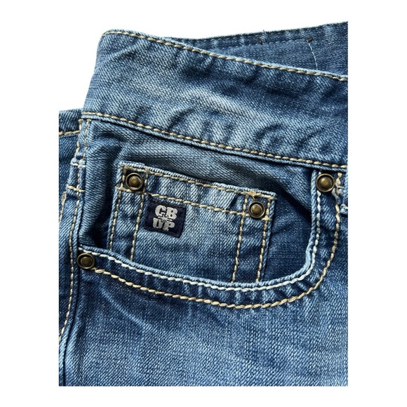 COWBOY UP | Men’s Relaxed Bootcut Denim Jeans - Picture 4 of 5
